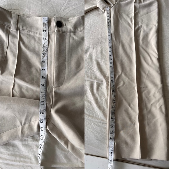 NWT ZARA Françoise Full Length Straight Leg Pants XL - Picture 14 of 16